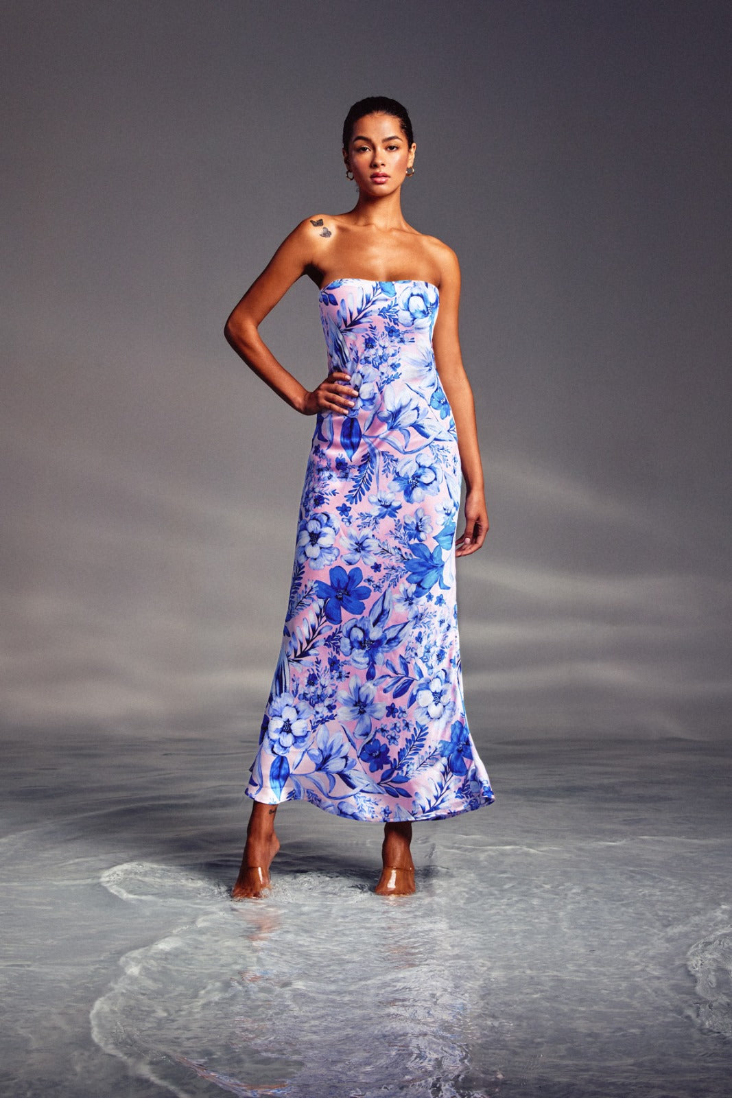 The Blue Ivy Strapless Dress
